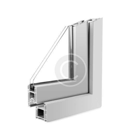 PVC Insulated Window with High Performance Glass
